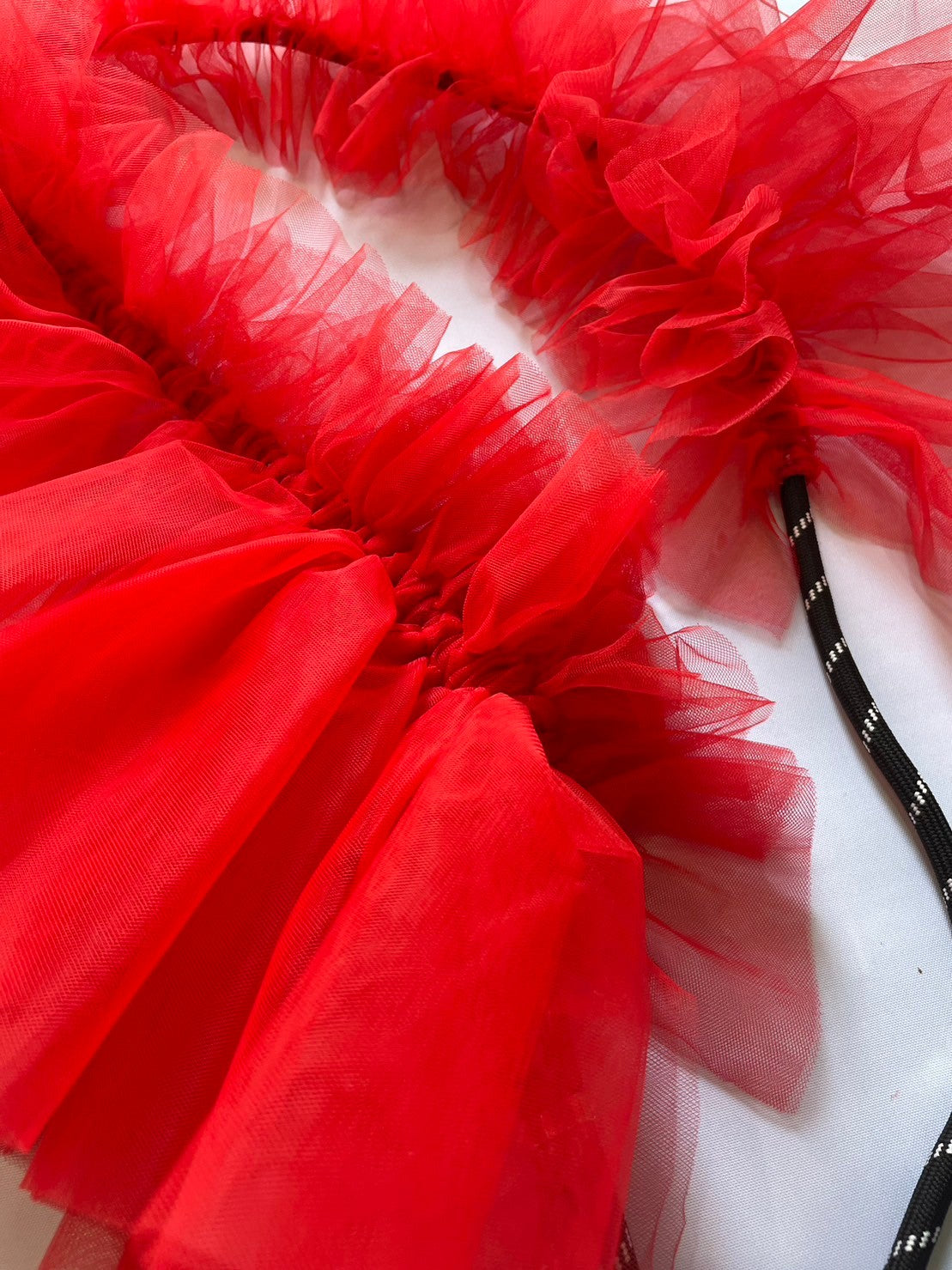 Multi Tulle Strap(Red)