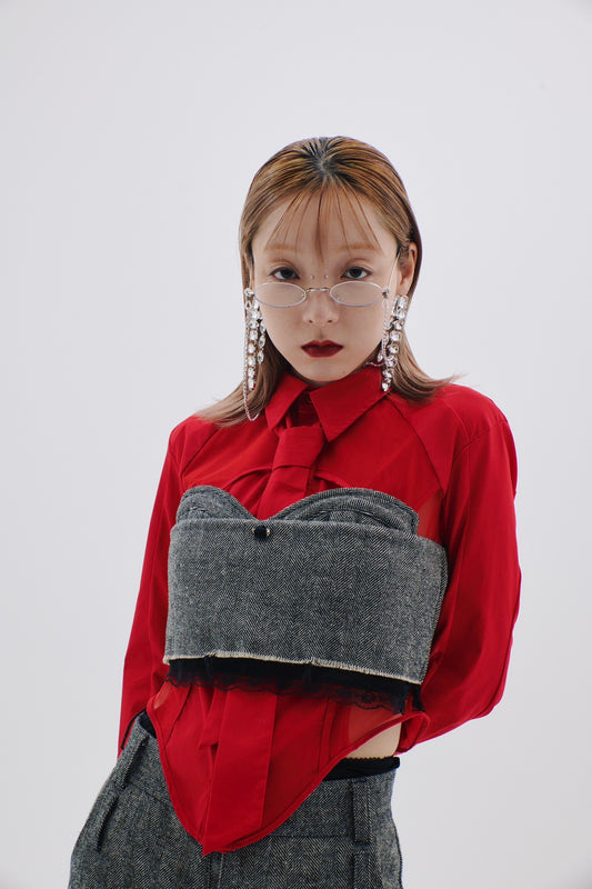 【Last3】Herringbone Bustier