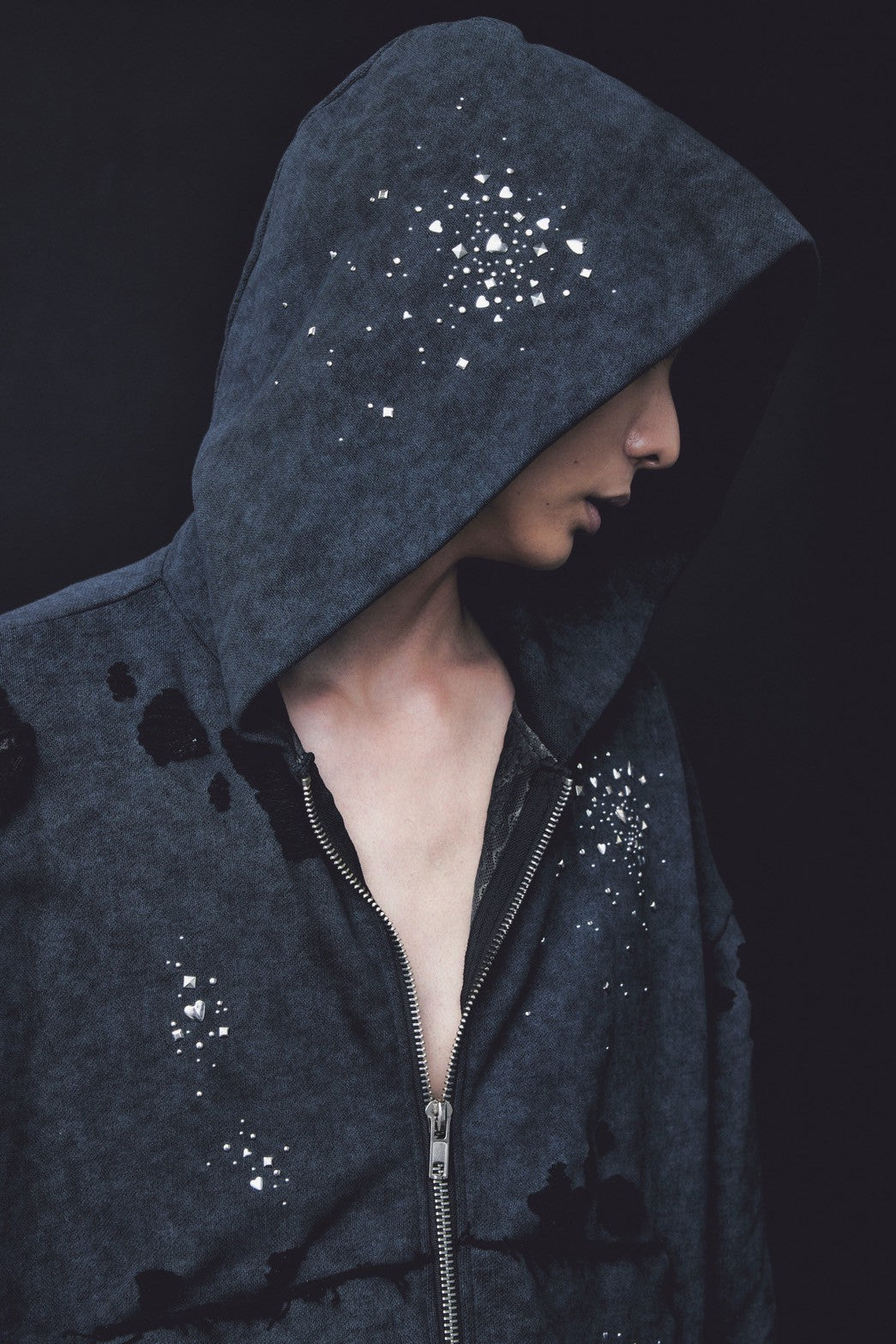 Meteor Crush Hoodie(Black)