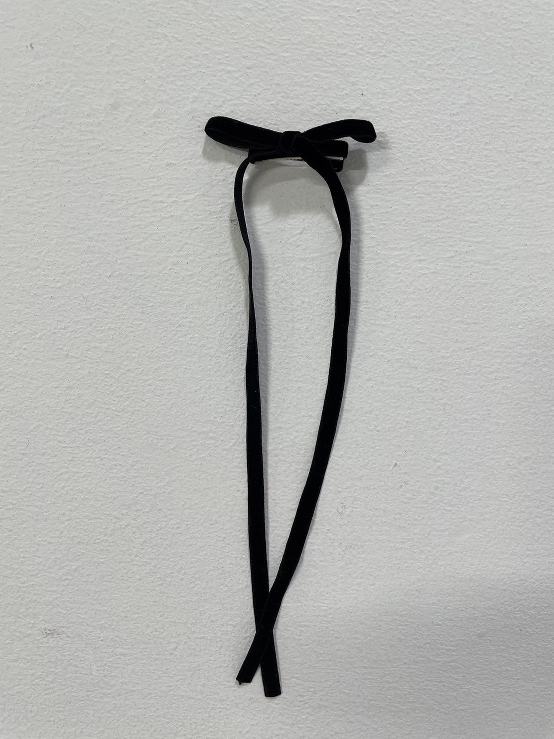 Ribbon Pin Long(Black)