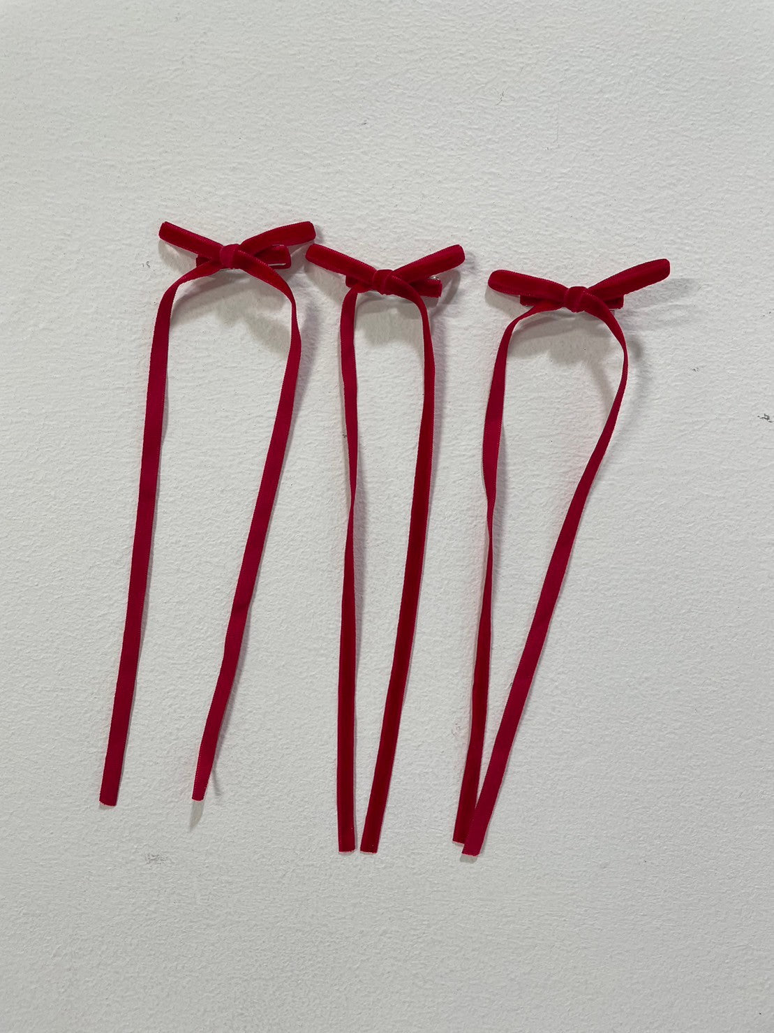 Ribbon Pin Long(Red)