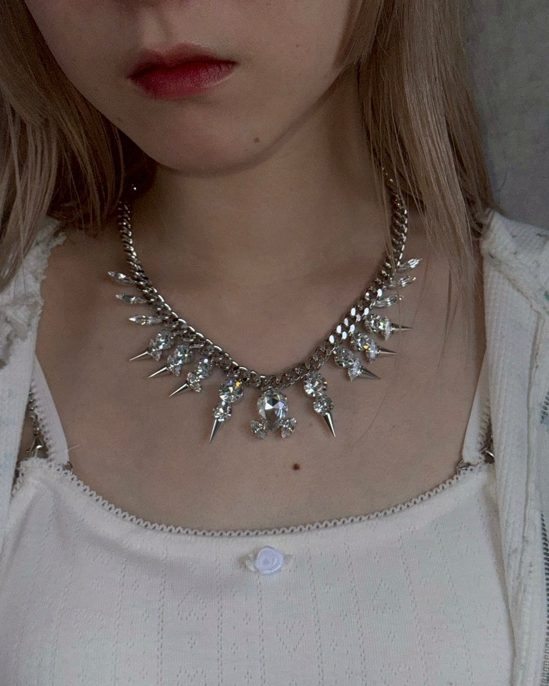 【Last1】Studs Bijou Necklace