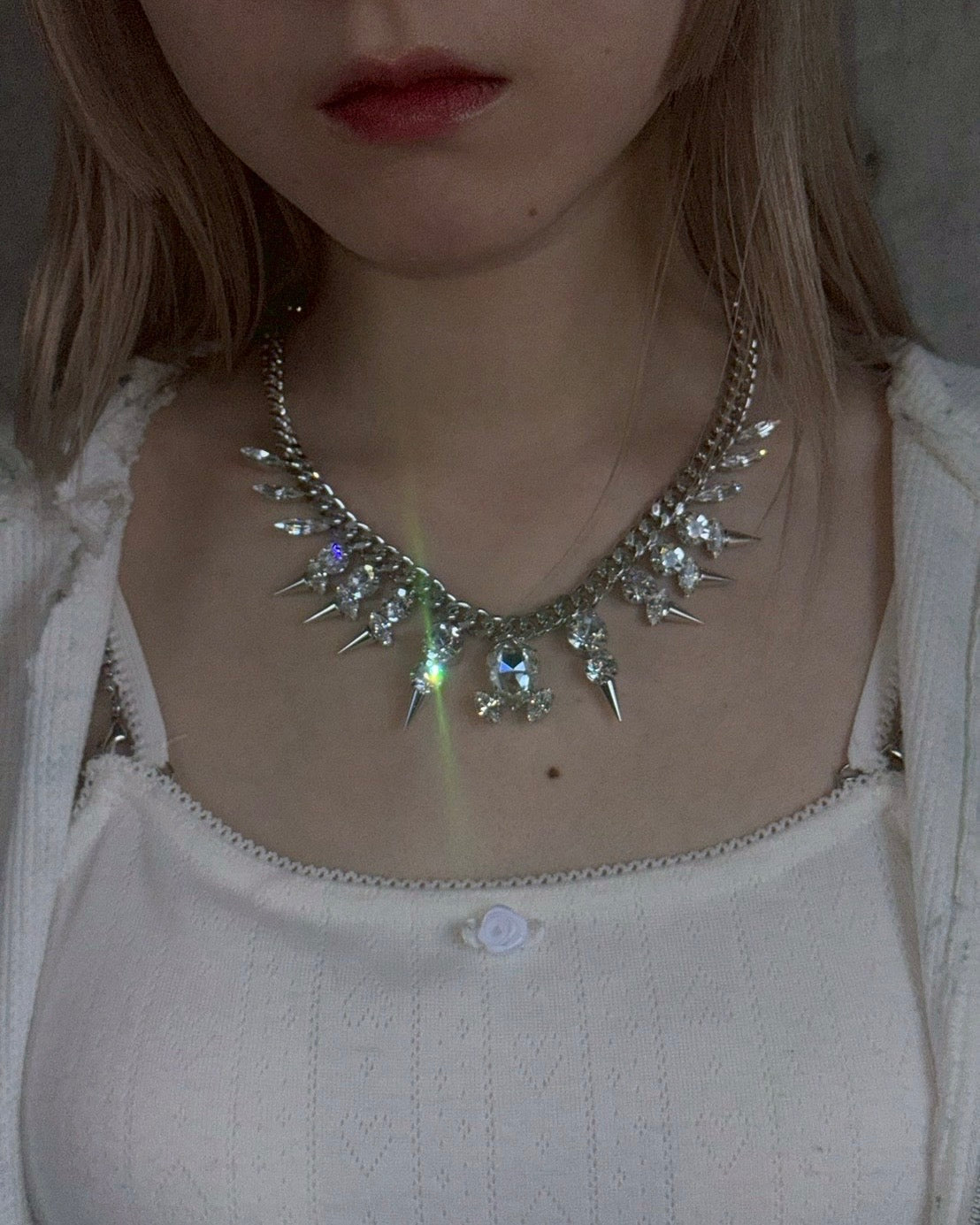 【Last1】Studs Bijou Necklace