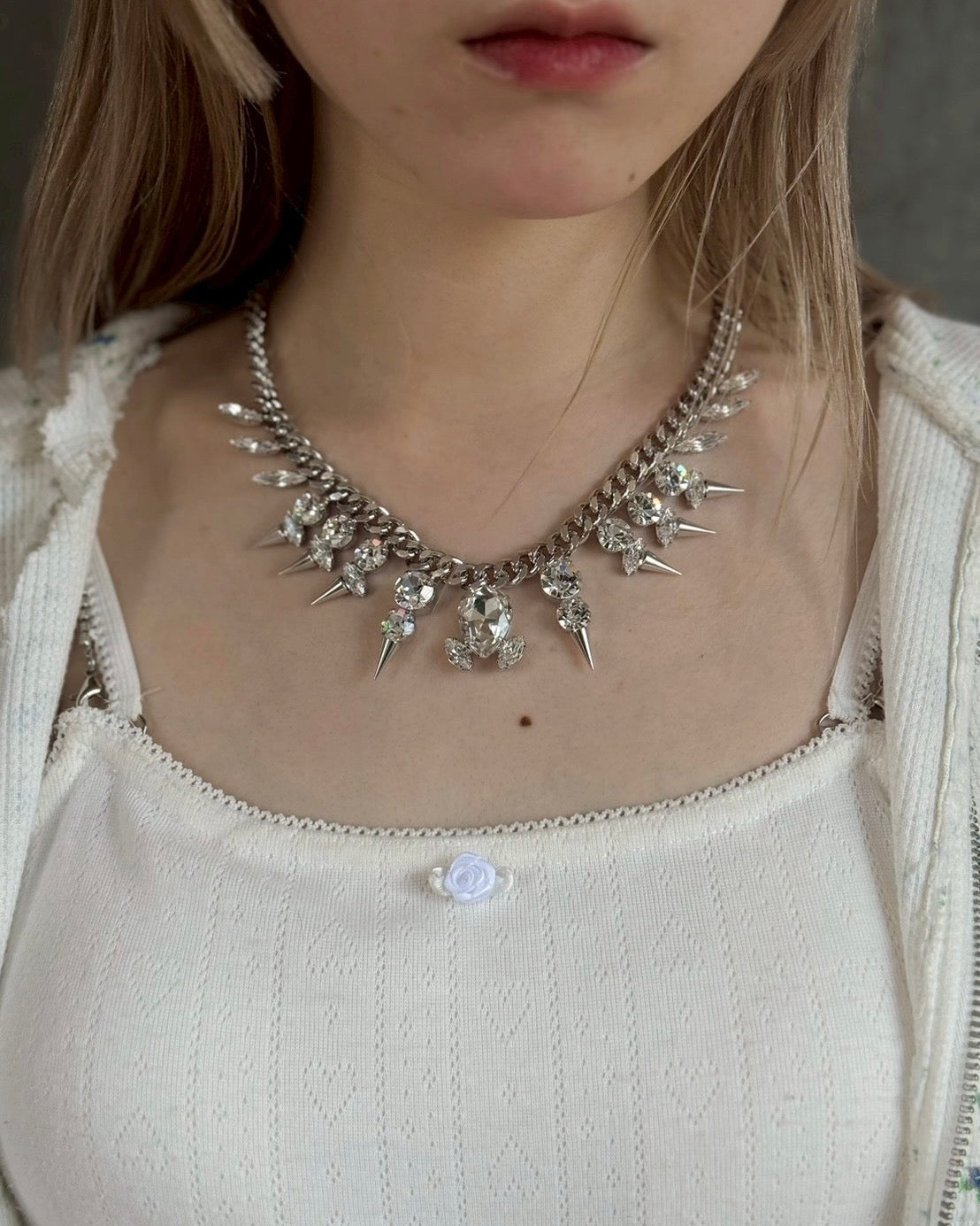【Last1】Studs Bijou Necklace