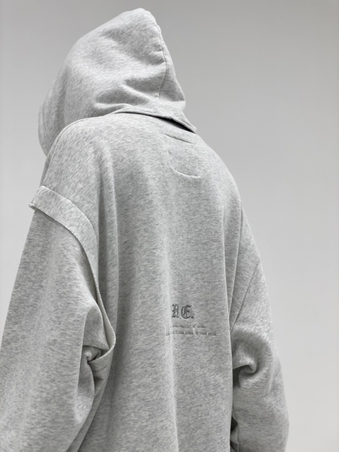 Sweat With Hoodie(Gray)